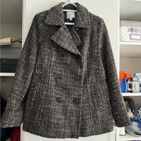 Croft&Barrow, Size L, female jacket, Shell: 41% Wool, 49% Polyester, 8% Acrylic - Picture 1 of 12